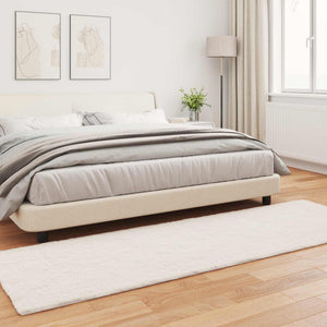 Tappeto in Pelliccia Sintetica di Coniglio Olite Crema 42021656