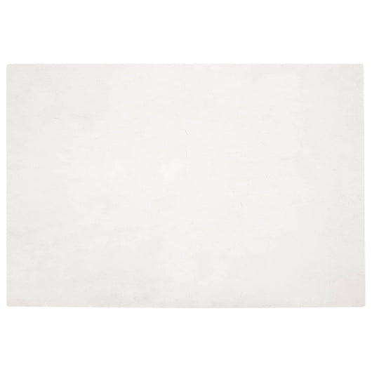 Tappeto in Pelliccia Sintetica di Coniglio Olite Crema 42021660