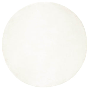 Tappeto in Pelliccia Sintetica di Coniglio Olite Crema Ø 100 cm 42021668