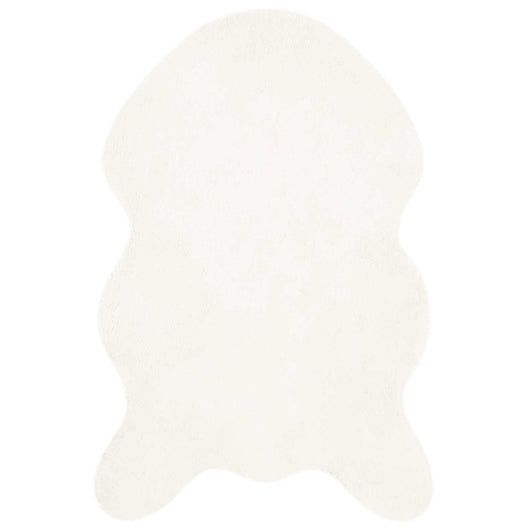 Tappeto in Pelliccia Sintetica di Coniglio Olite Crema 42021673