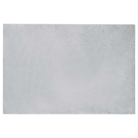 Tappeto in Pelliccia Sintetica di Coniglio Olite Grigio 42021680