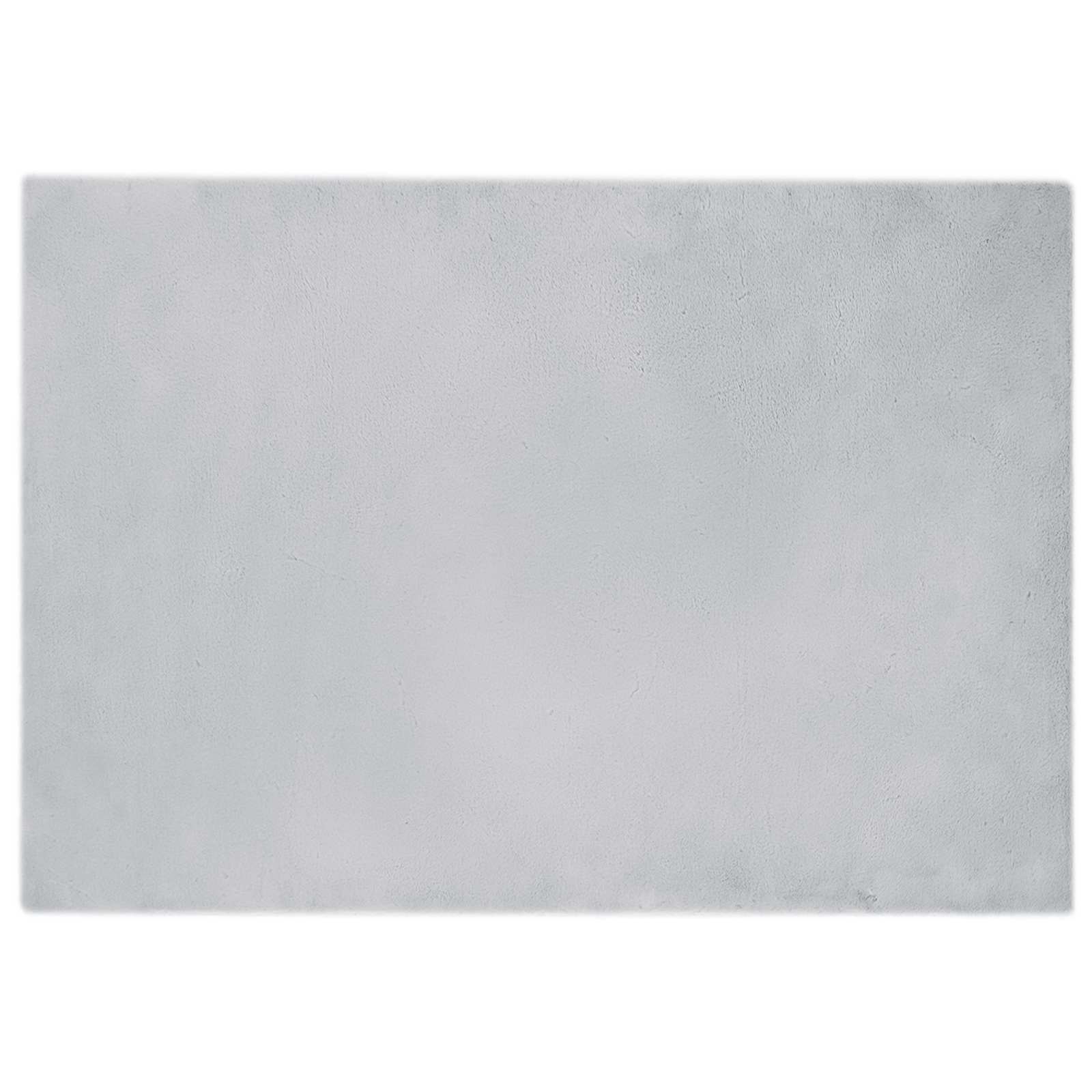 Tappeto in Pelliccia Sintetica di Coniglio Olite Grigio 42021682