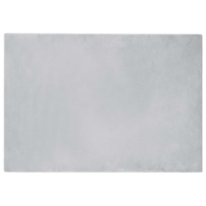Tappeto in Pelliccia Sintetica di Coniglio Olite Grigio 42021682