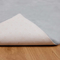 Tappeto in Pelliccia Sintetica di Coniglio Olite Grigio 42021683