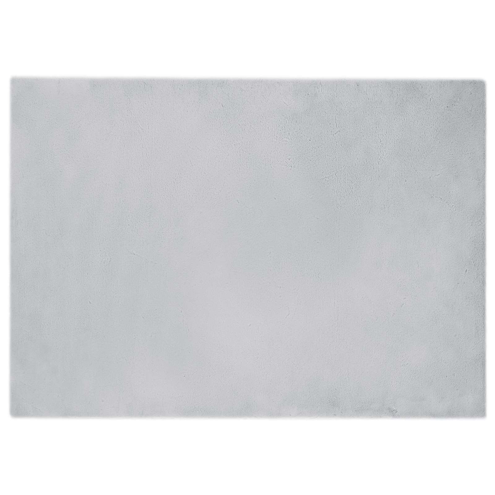 Tappeto in Pelliccia Sintetica di Coniglio Olite Grigio 42021683