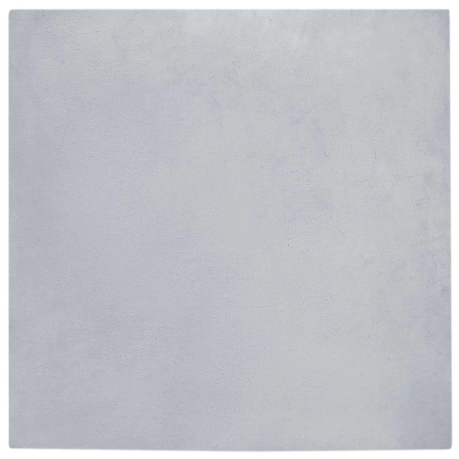 Tappeto in Pelliccia Sintetica di Coniglio Olite Grigio 42021685