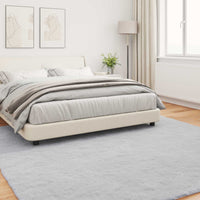 Tappeto in Pelliccia Sintetica di Coniglio Olite Grigio 42021687