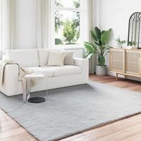 Tappeto in Pelliccia Sintetica di Coniglio Olite Grigio 42021688