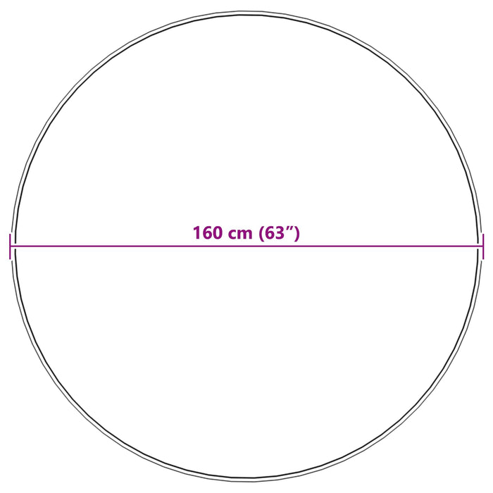 Tappeto in Pelliccia Sintetica di Coniglio Olite Grigio 42021692