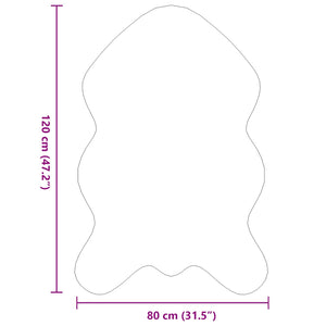 Tappeto in Pelliccia Sintetica di Coniglio Olite Rosa 42021718