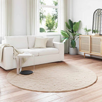 Tappeto in Pelliccia Sintetica di Coniglio Olite Talpa Ø 160 cm 42021758