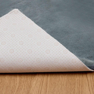 Tappeto in Pelliccia Sintetica di Coniglio Olite Antracite 42021764