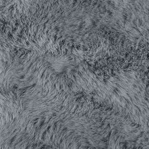 Tappeto in Pelliccia Sintetica di Coniglio Olite Antracite 42021766