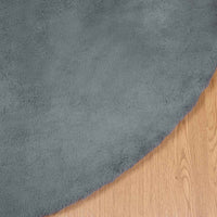 Tappeto in Pelliccia Sintetica di Coniglio Olite Antracite 42021778