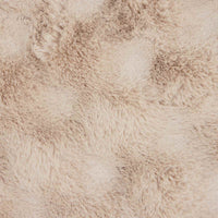 Coperta in Pelliccia di Coniglio Finta Beige 130 x 150 cm 42021785