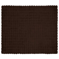 Coperta in Pelliccia di Coniglio Finta 4 pcs Cammello 42021799