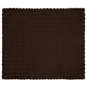 Coperta in Pelliccia di Coniglio Finta 4 pcs Cammello 42021799