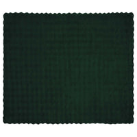Coperta in Pelliccia di Coniglio Finta 4 pcs Verde Scuro 42021823