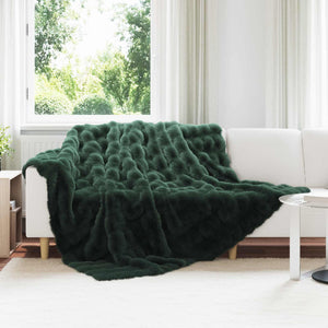 Coperta antiscivolo in finta di coniglio Olite 4 pcs Poliestere