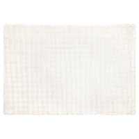 Coperta in Pelliccia di Coniglio Finta Bianco 150 x 220 cm 42021842