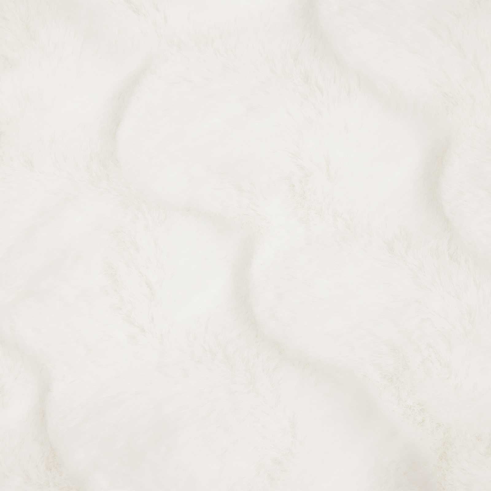 Coperta in Pelliccia di Coniglio Finta 4 pcs Bianco 42021845