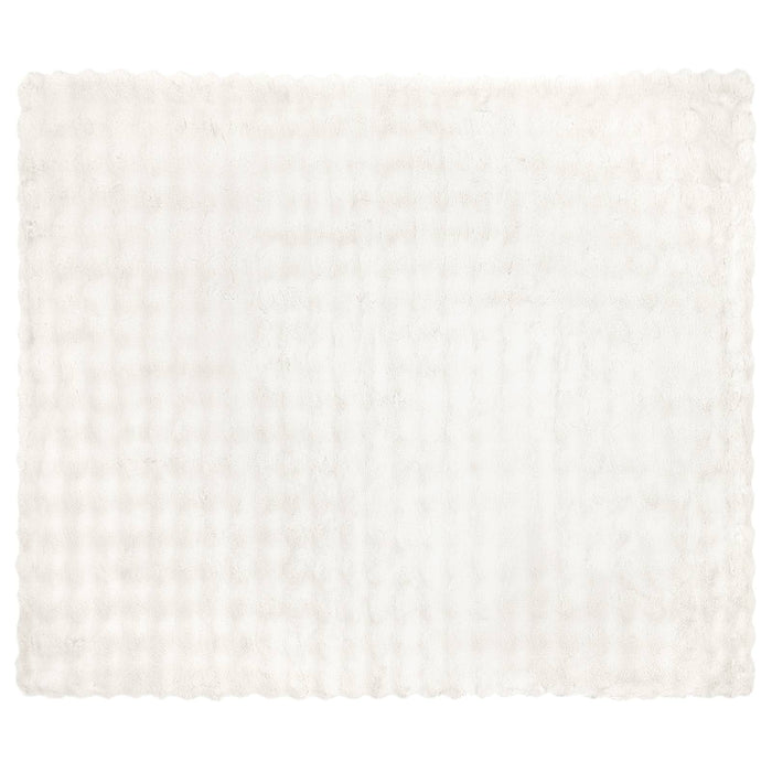 Coperta in Pelliccia di Coniglio Finta 4 pcs Bianco 42021845