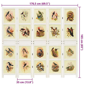 Pannello Romdivider Bianco 212 x 165 cm MDF 42022117