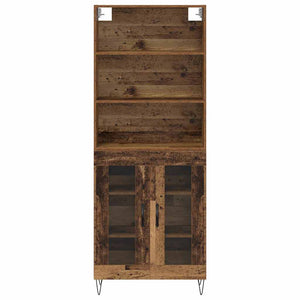 Credenza-Buffet-Armadio da cucina Legno vecchio 69,5 x 34 x 180 cm Legno multistrato 132340