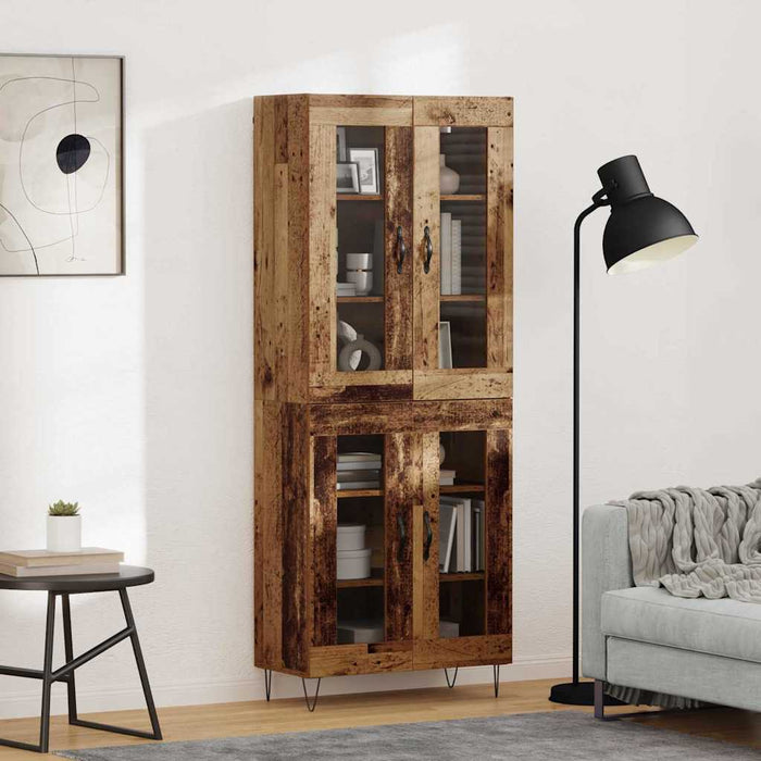 Credenza Legno vecchio 69,5 x 34 x 180 cm Legno multistrato 3403174