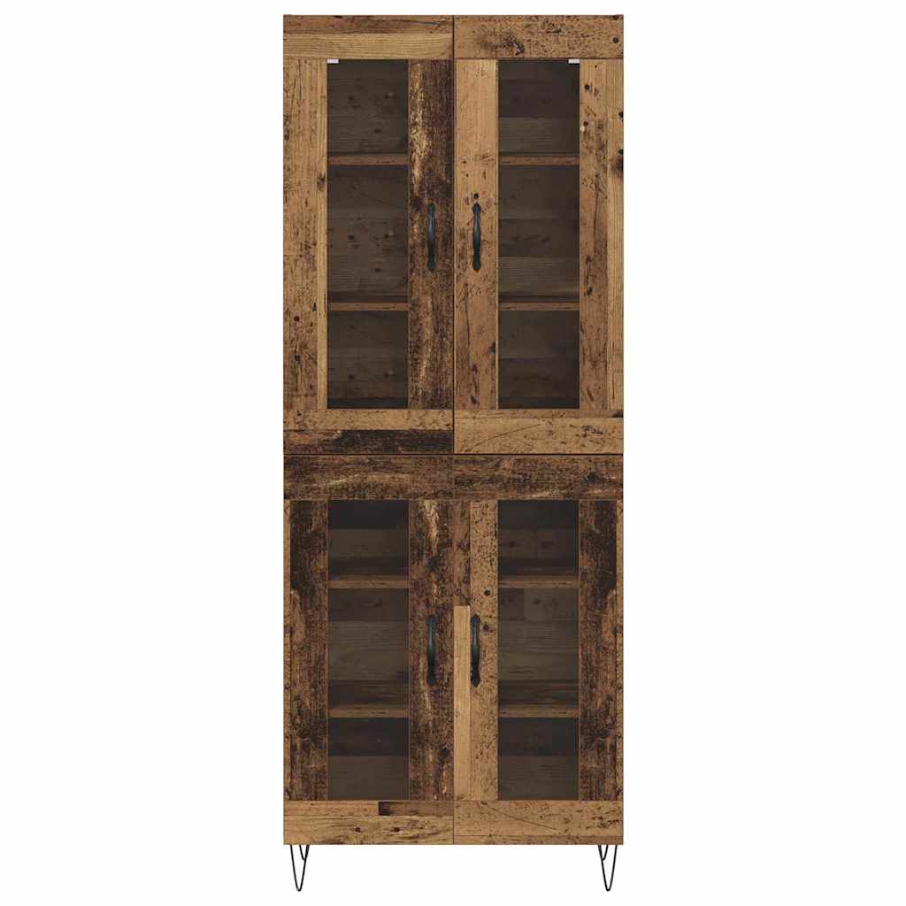 Credenza Legno vecchio 69,5 x 34 x 180 cm Legno multistrato 3403174
