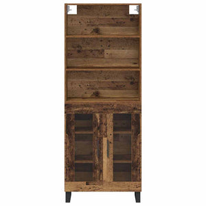 Credenza-Buffet-Armadio da cucina Legno vecchio 69,5 x 34 x 180 cm Legno multistrato 642153