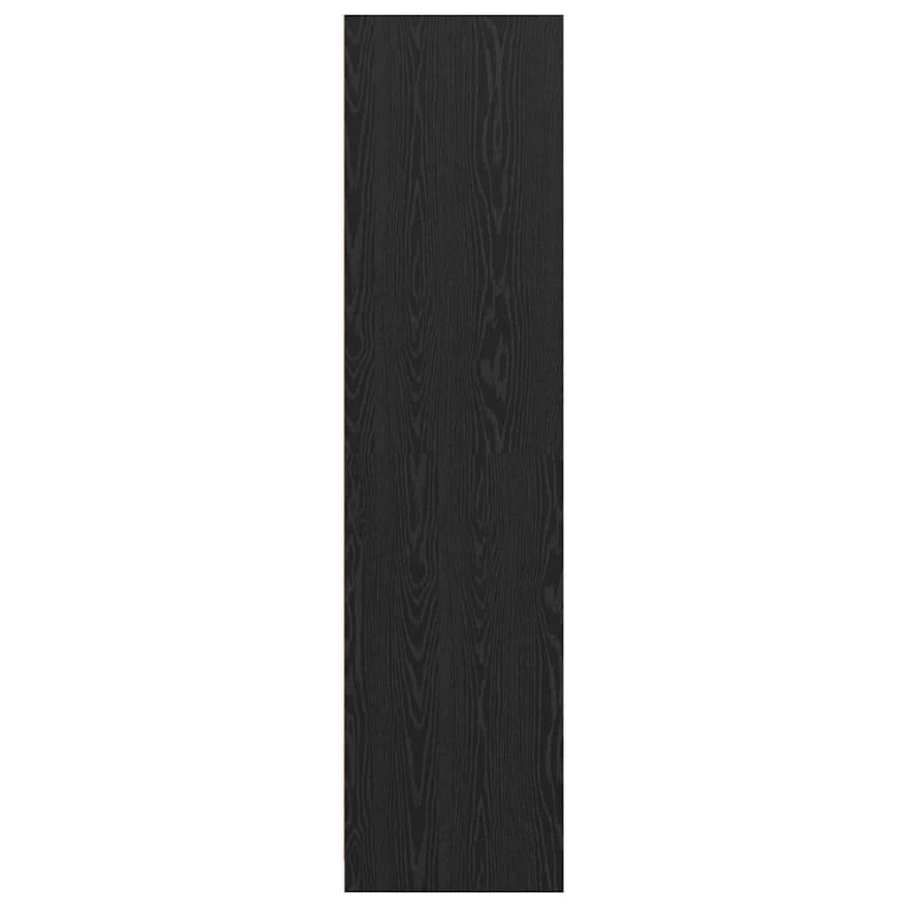 Guardaroba Rovere nero 30 x 50 x 200 cm Legno multistrato 3403221