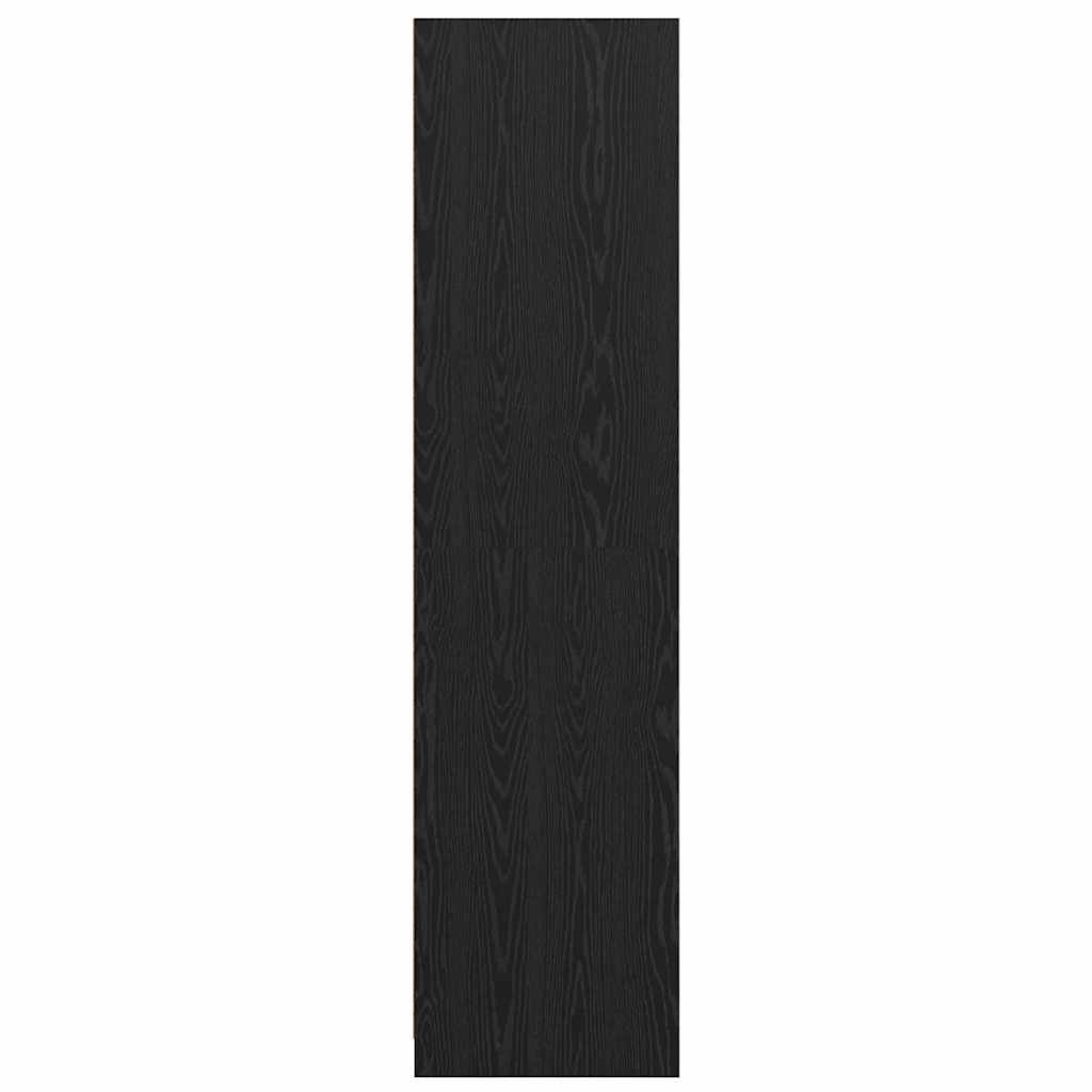 Guardaroba Rovere Nero 80 x 50 x 200 cm Legno multistrato 3403224