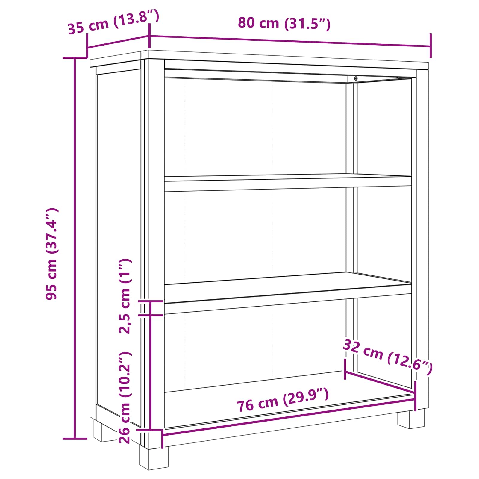 Armadietto con archiviazione Marrone Legno multistrato 4106555