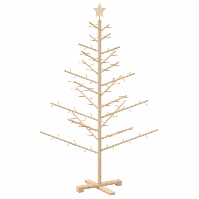 Albero di Natale in legno con supporto Naturale 150 cm 42018056