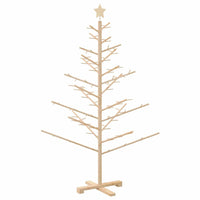 Albero di Natale in legno con supporto Naturale 150 cm 42018056
