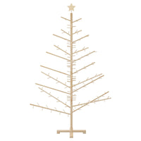 Albero di Natale in legno con supporto Naturale 180 cm 42018057