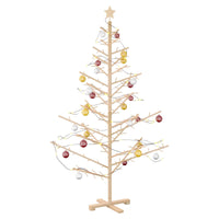 Albero di Natale in legno con supporto Naturale 180 cm 42018057