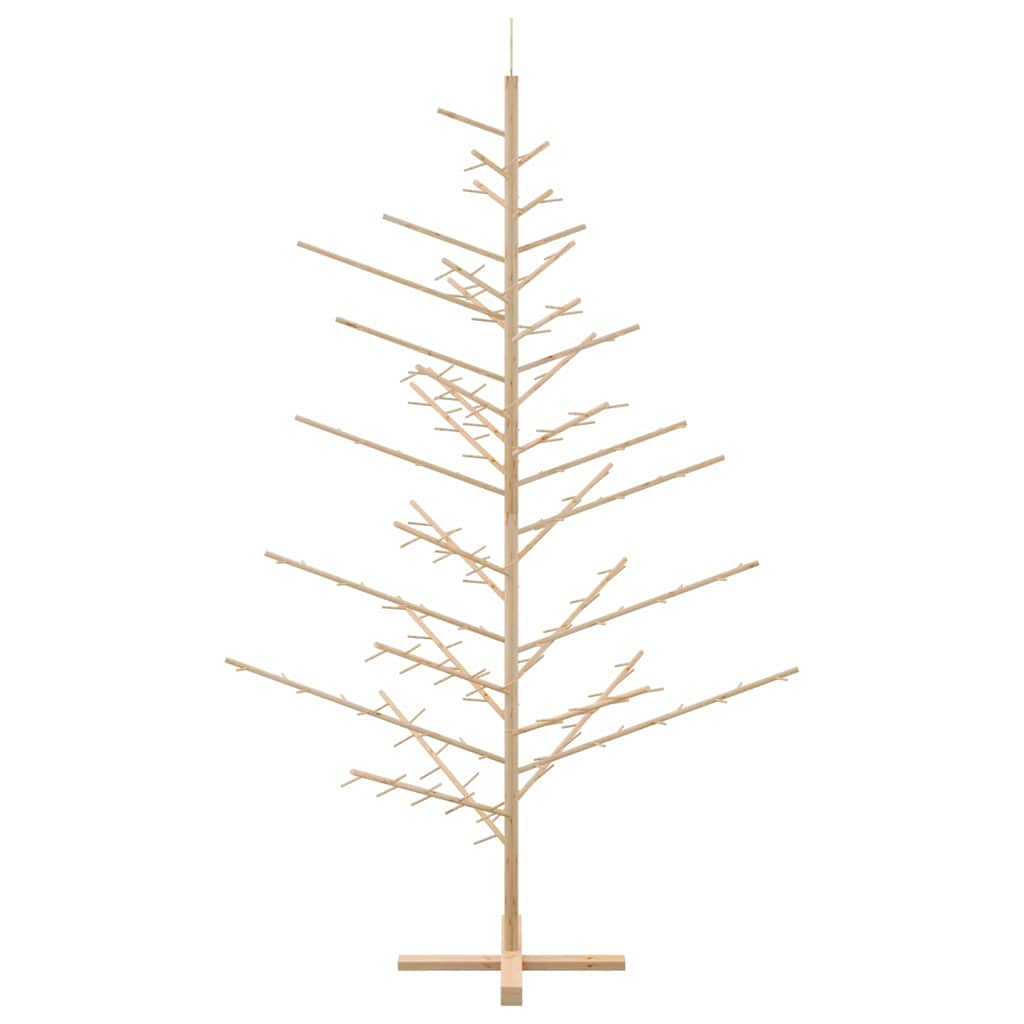 Albero di Natale in legno con supporto Naturale 210 cm 42018058