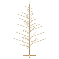 Albero di Natale in legno con supporto Naturale 210 cm 42018058