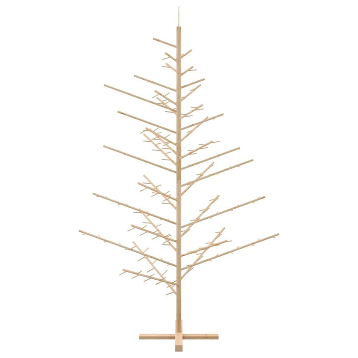 Albero di Natale in legno con supporto Naturale 210 cm 42018058