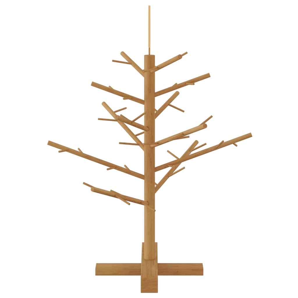 Albero di Natale in legno Marrone 75 cm Legno di pino massello 42018059