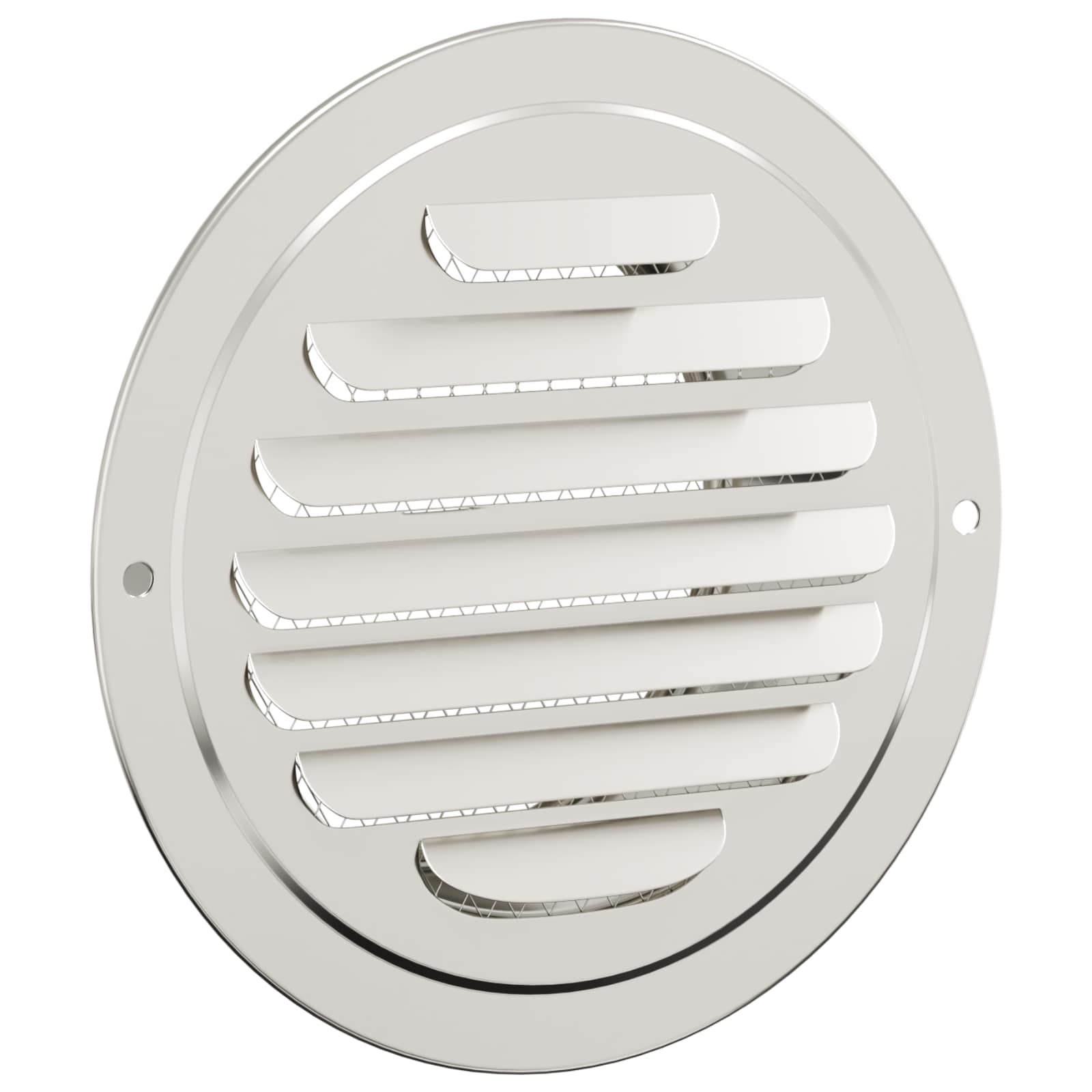 Coperture per ventilazione d'aria 4 pcs Argento 80 mm 42019371