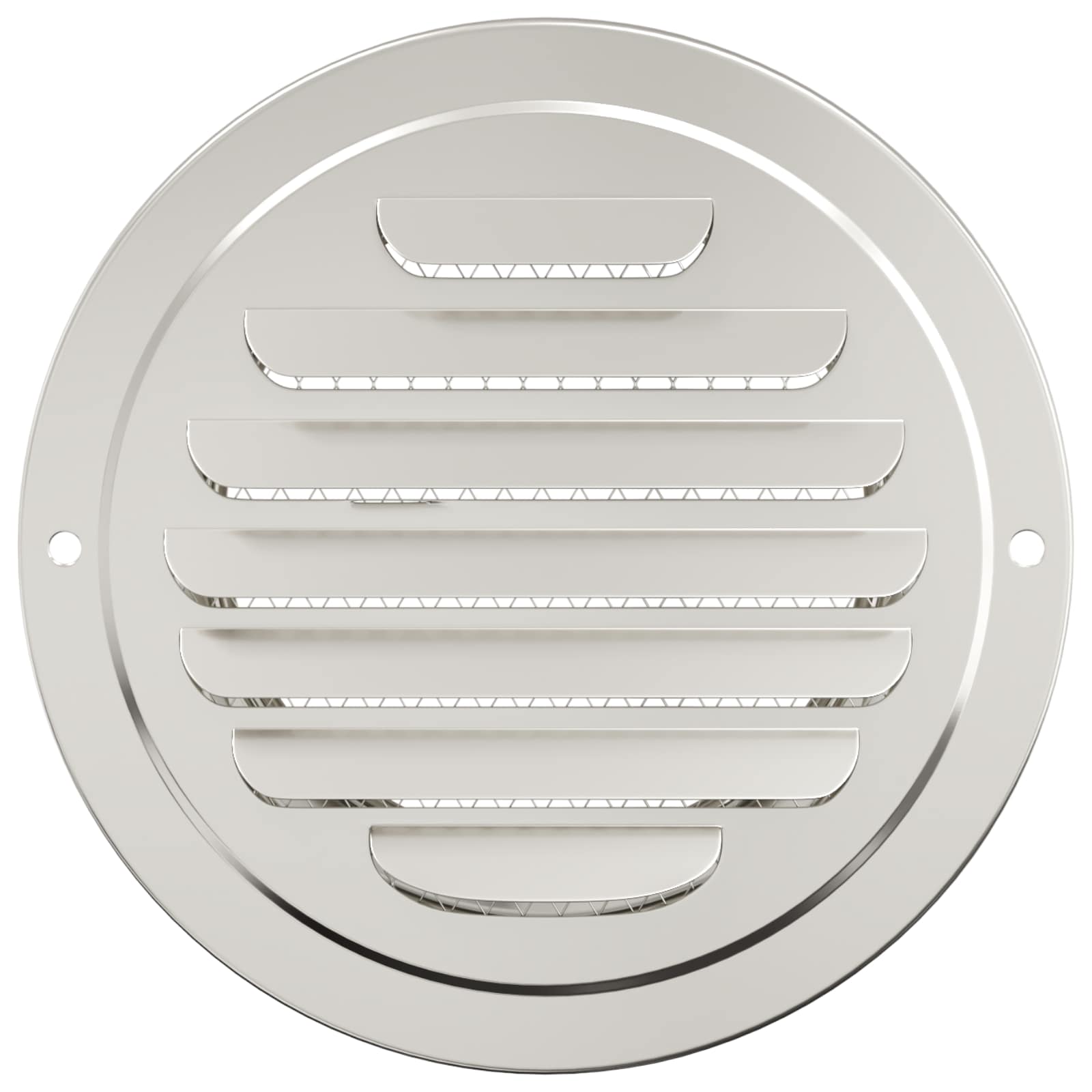 Coperture per ventilazione d'aria 4 pcs Argento 80 mm 42019371