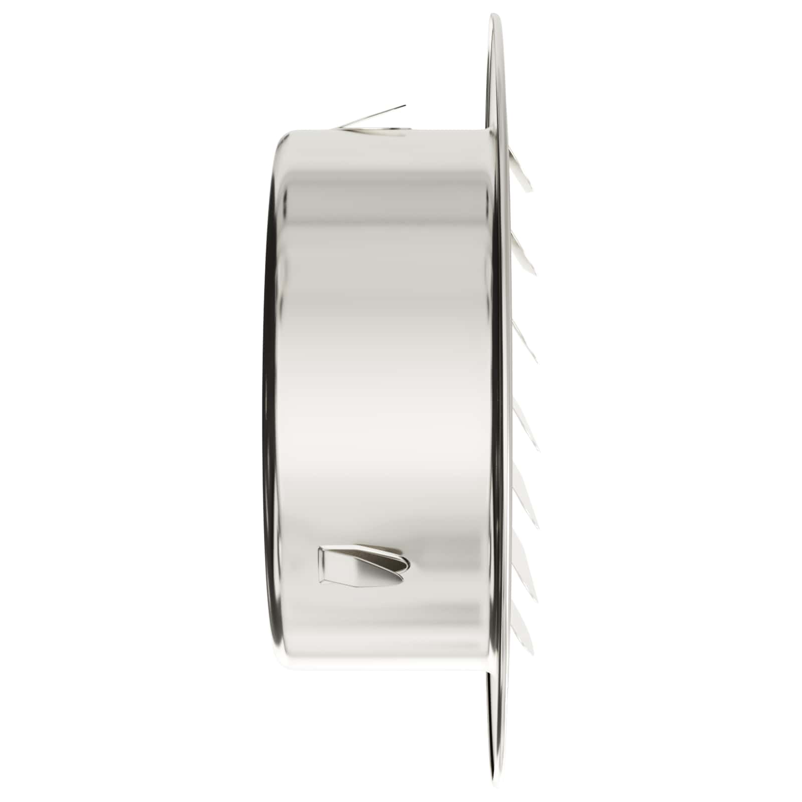 Coperture per ventilazione d'aria 4 pcs Argento 80 mm 42019371