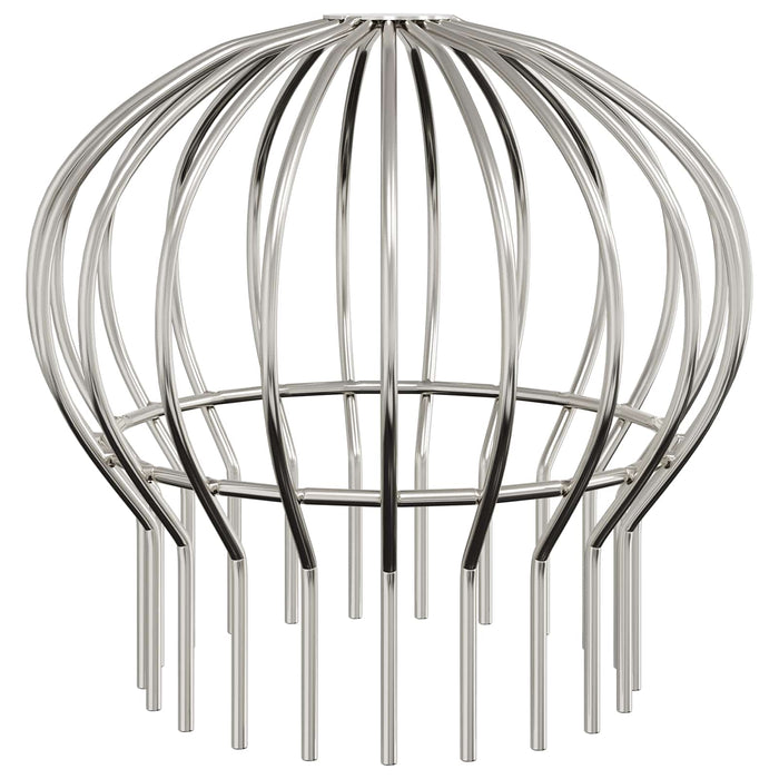 Protezione Foglie per Grondaia 8 pcs Argento 200 mm 42019393