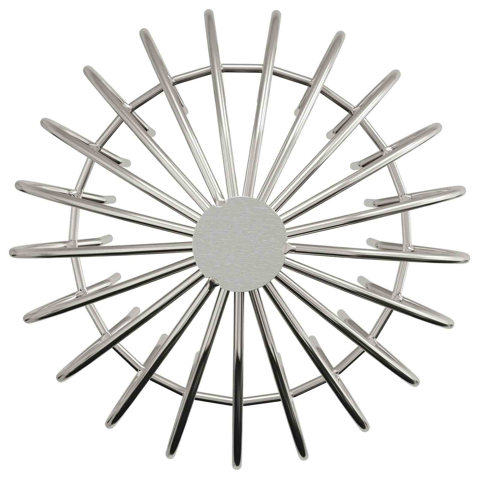 Protezione Foglie per Grondaia 8 pcs Argento 200 mm 42019393