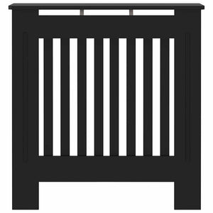 Copertura per radiatori 2 pcs Nero 78x19x81.5cm 3403242