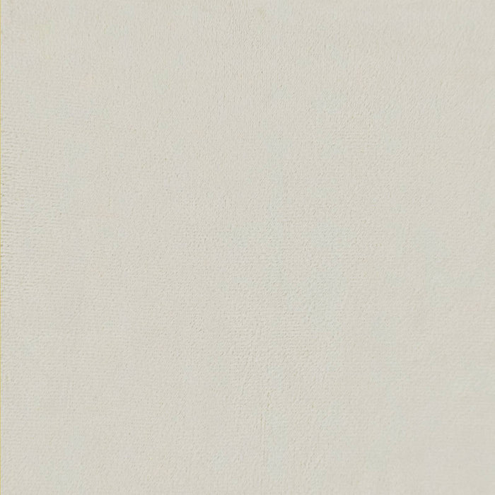 Chaise Lounge con cuscino Crema 91 x 157 x 91 cm Velluto 42022929