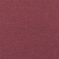 Chaise Lounge con cuscino Rosso Vino 91 x 157 x 91 cm Tessuto 42022933